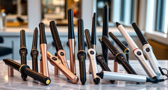 luxury salon quality curling tools