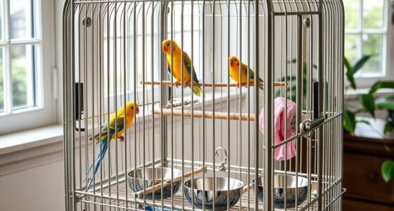 luxury stylish bird enclosures