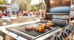 luxury tailgate grilling options