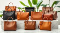 luxury vegan leather handbag collection