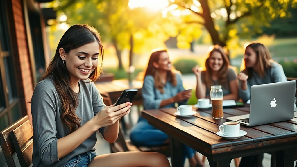 maintaining digital and personal connections