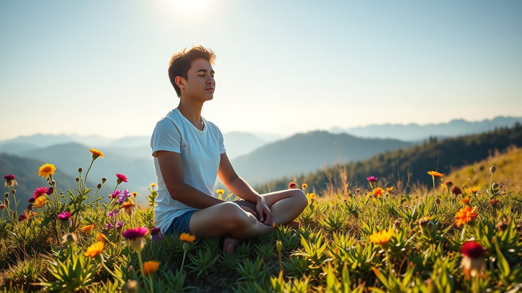 mindful breathing and emotional awareness