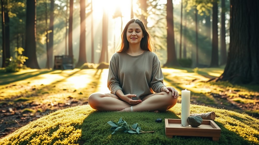 mindful breathing and meditation