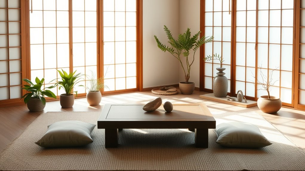 natural calm minimal harmonious