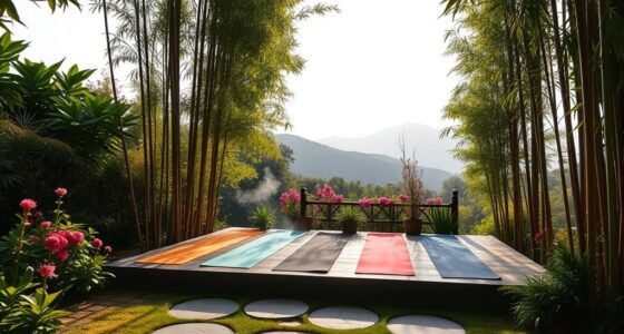 natural outdoor yoga areas