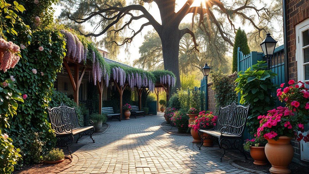 nostalgic garden design ideas