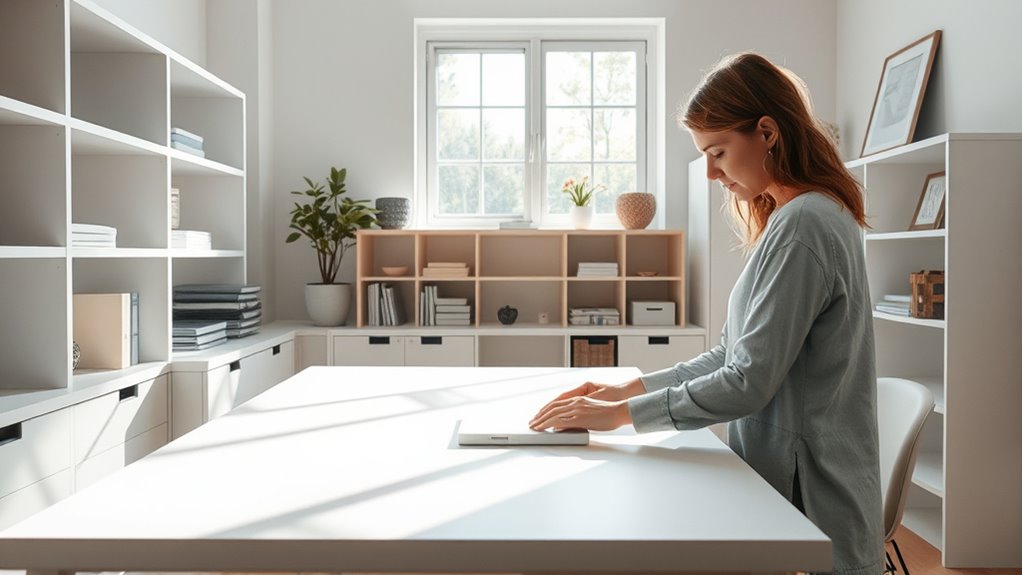 organize declutter release emotions