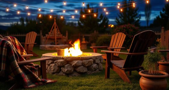 outdoor fire pits gathering
