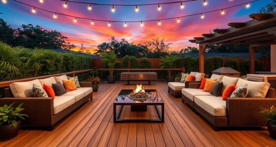 outdoor living room design