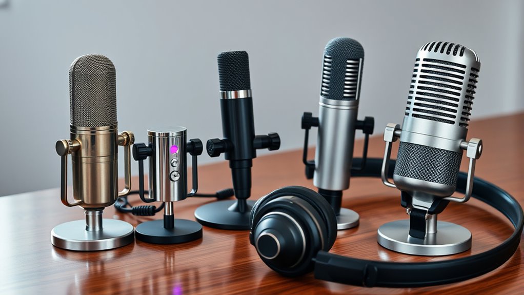podcast microphone selection criteria