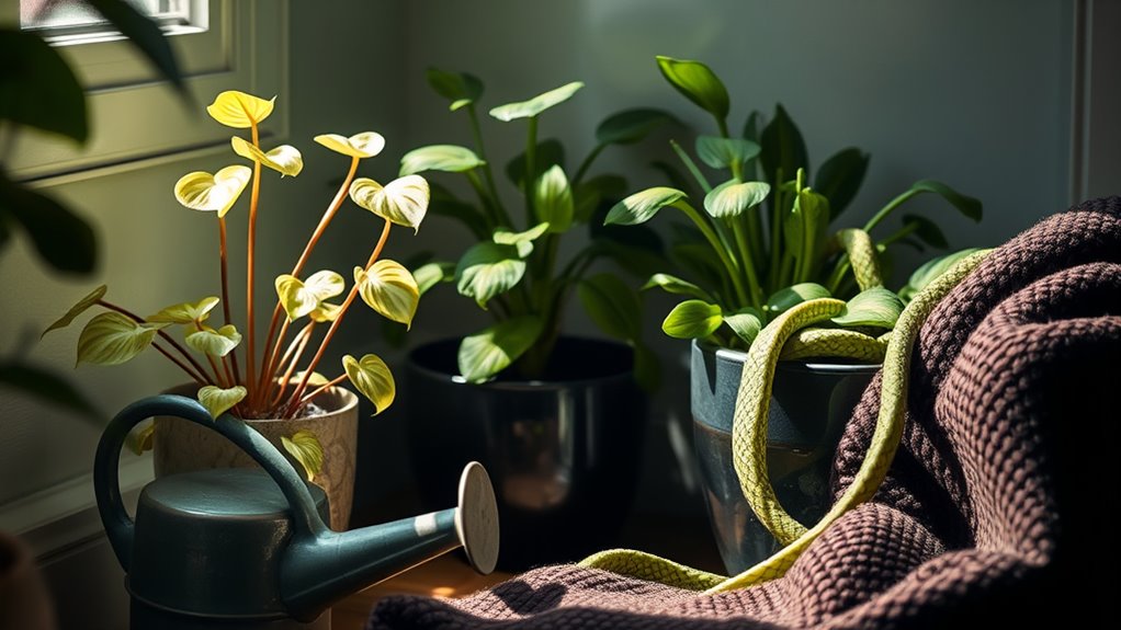 proper low light plant care