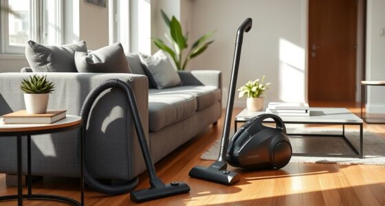 quiet apartment vacuum options