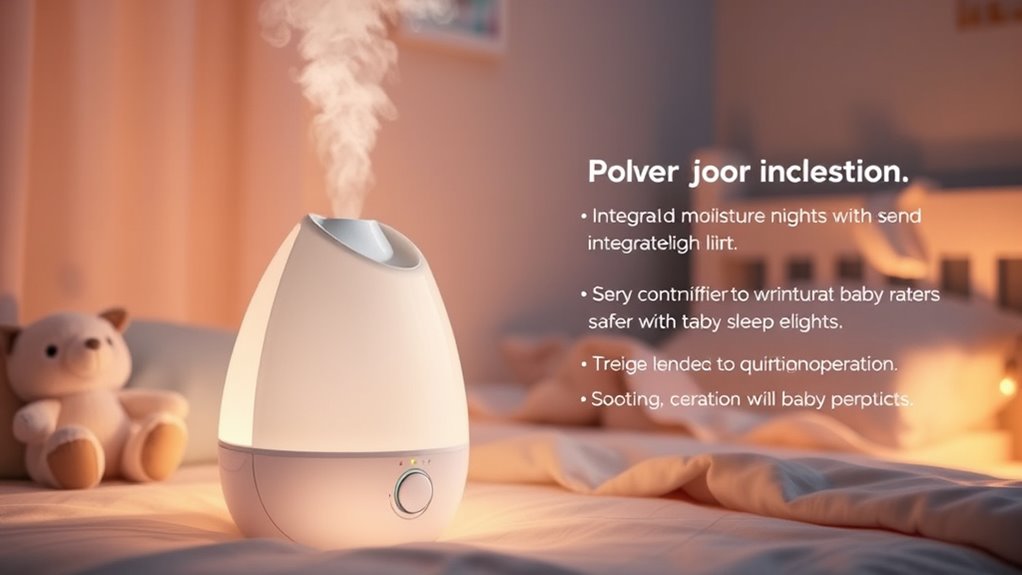 safe quiet easy to clean humidifiers
