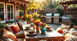 seasonal outdoor entertaining ideas