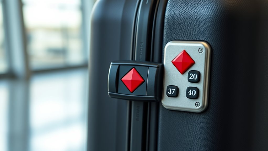 secure durable travel locks