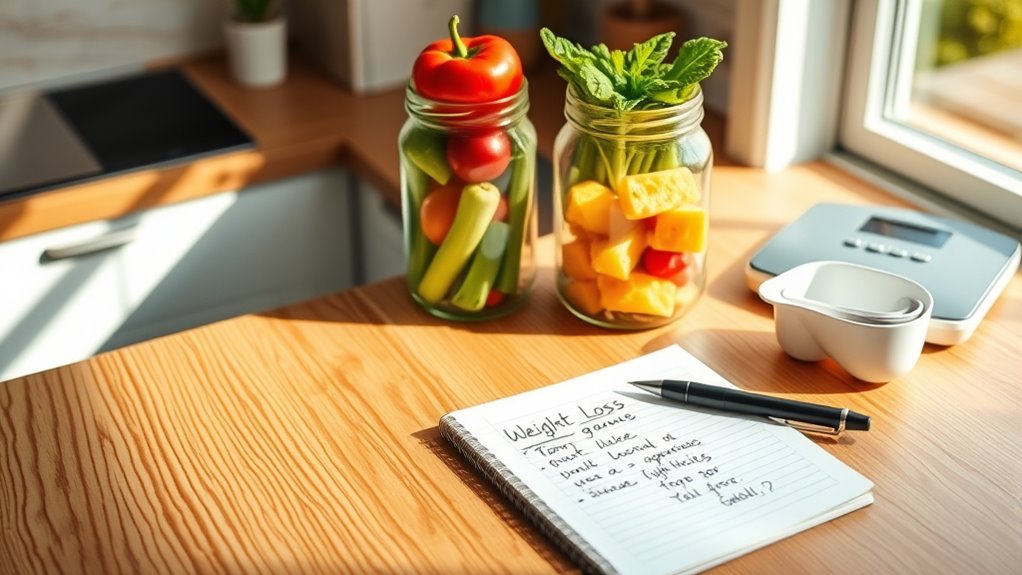 set achievable weight targets