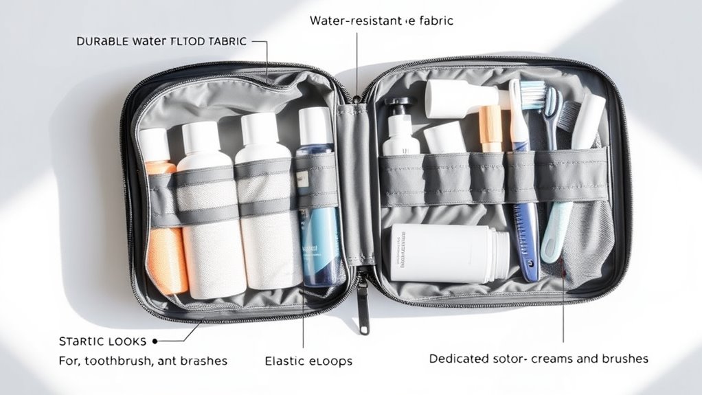size durability organization convenience