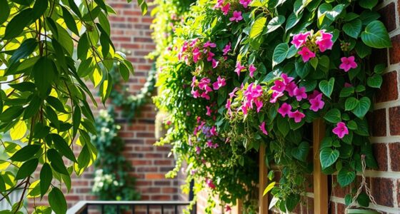 small outdoor vertical gardens