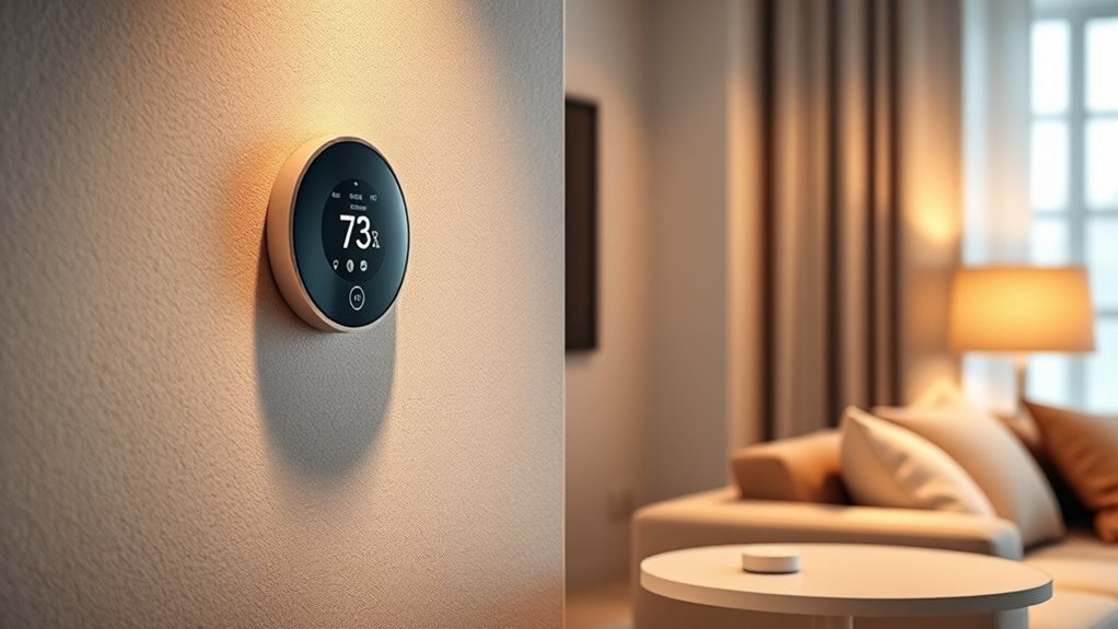 smart thermostats with sensors
