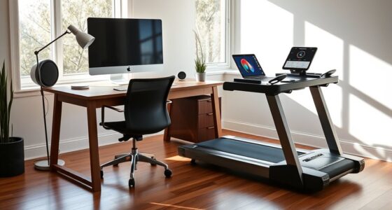 smart treadmill desk setups