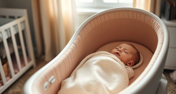 soothing auto rocking bassinets