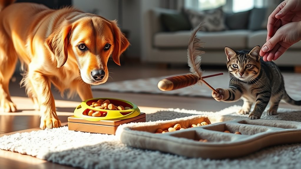 stimulating pet brain activities