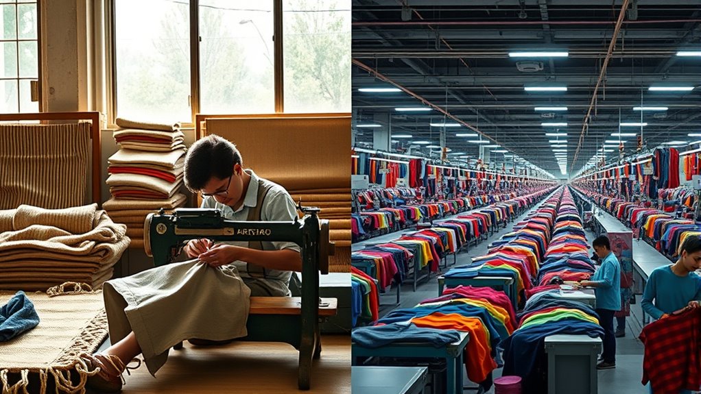 sustainable clothing industry comparison