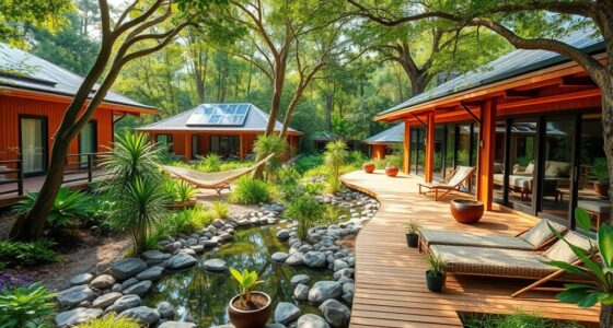 sustainable retreat facility design