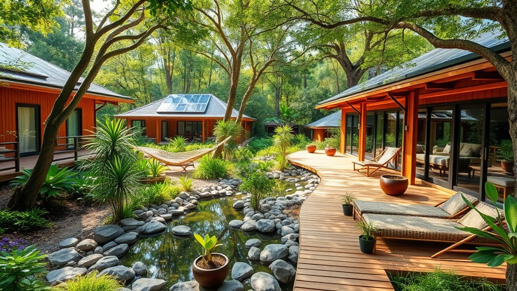 sustainable retreat facility design
