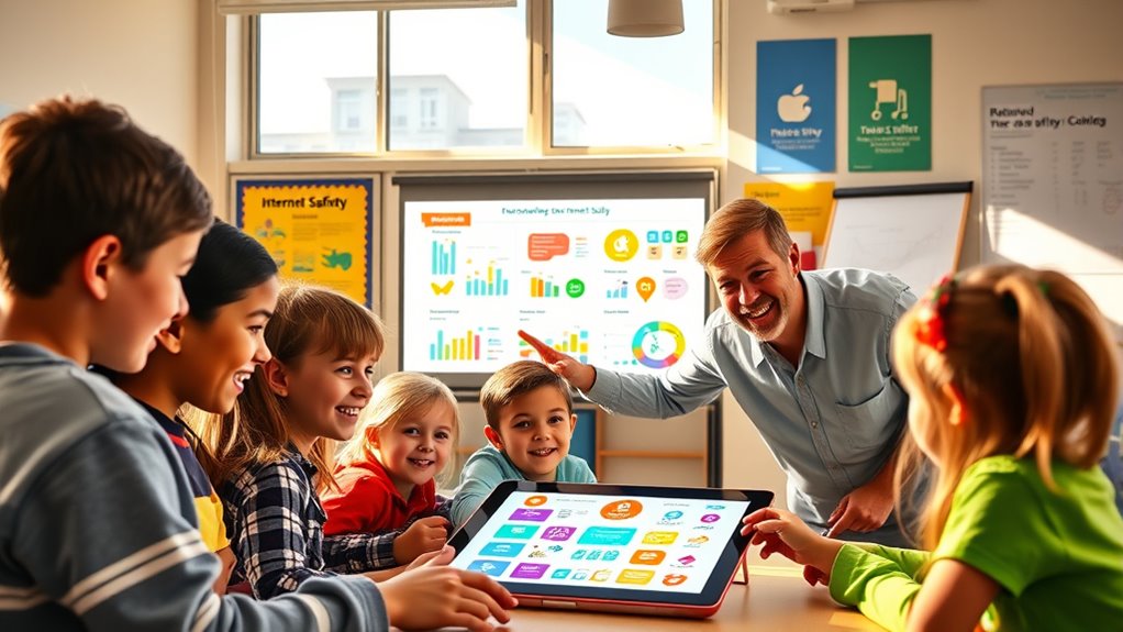 teach kids safe online behavior