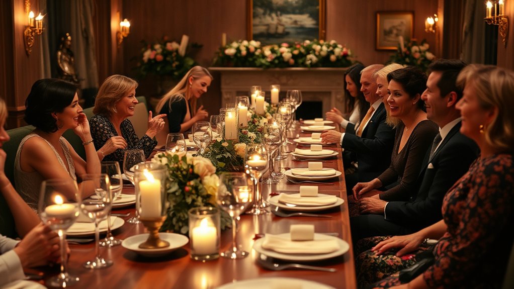 thoughtful table inviting atmosphere