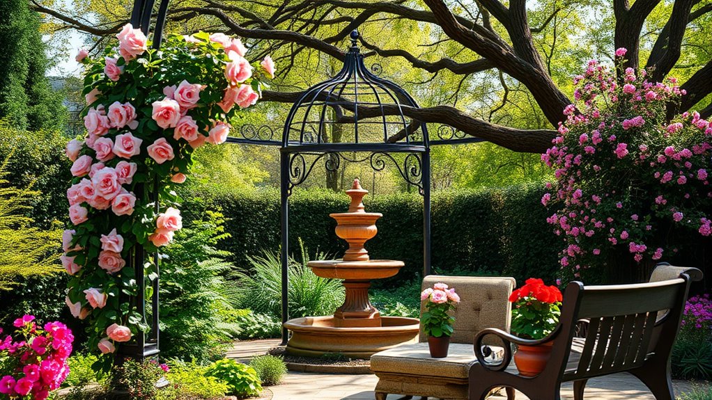 timeless nostalgic garden design