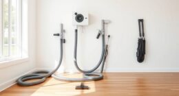 top central vacuum kits