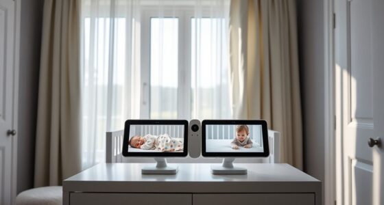 top dual camera baby monitors