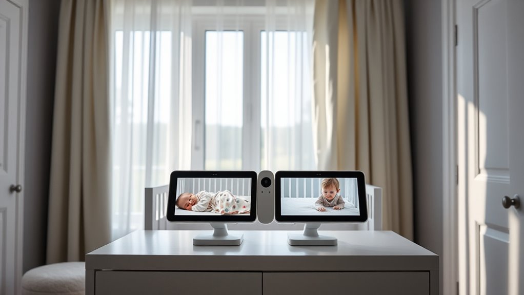 top dual camera baby monitors