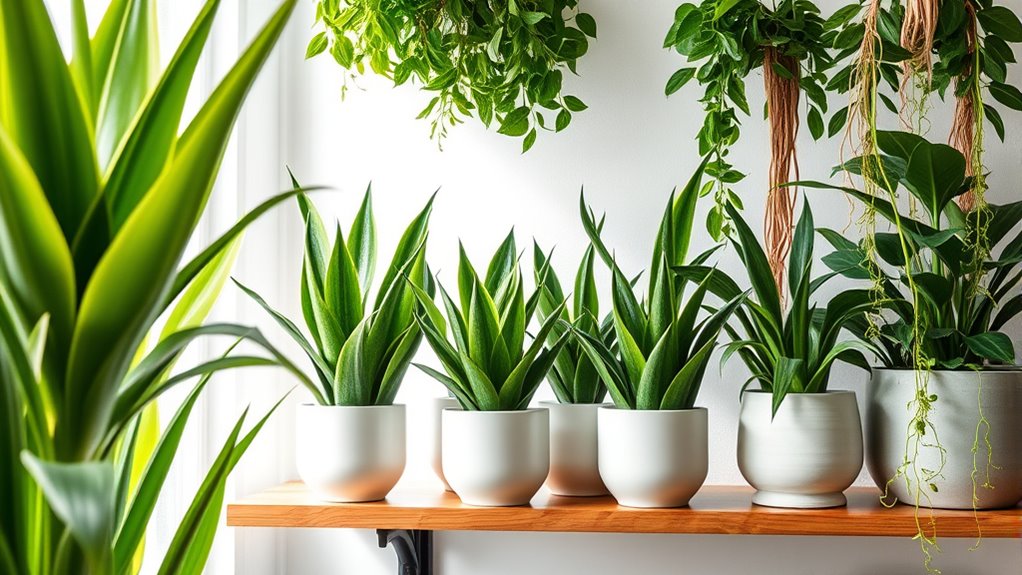 top indoor air purifying plants