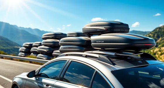 top luxury roof cargo boxes