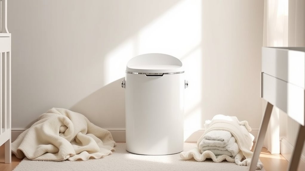 top odor controlling diaper pails