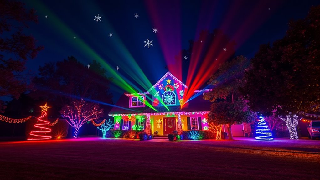 top outdoor christmas light projectors