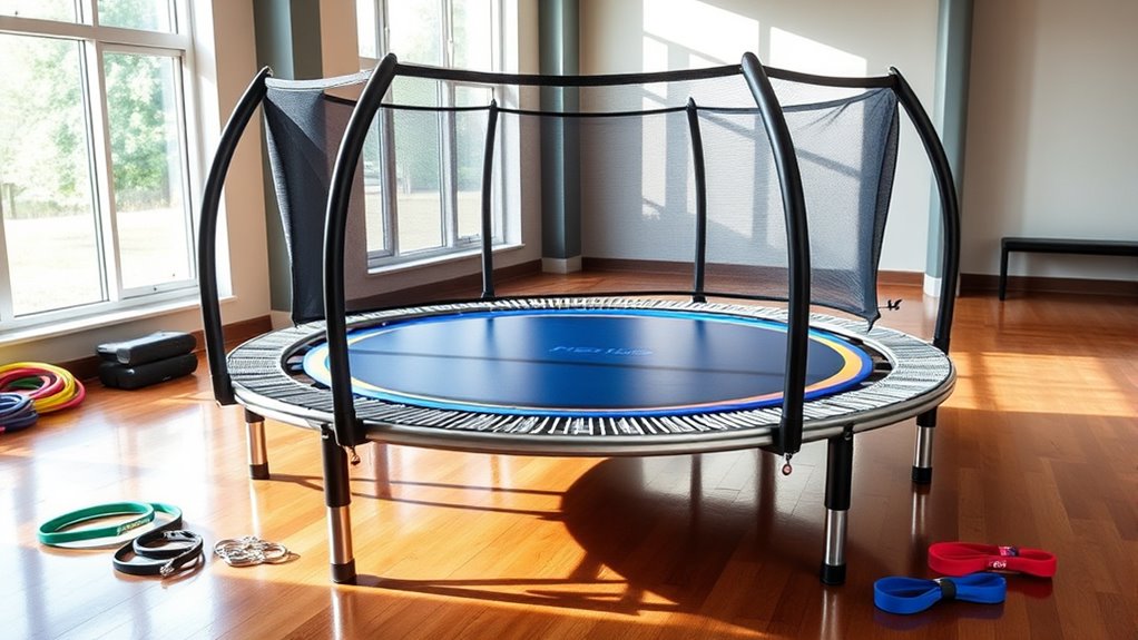 top premium fitness trampoline sets