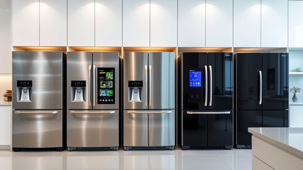 top touchscreen smart refrigerators