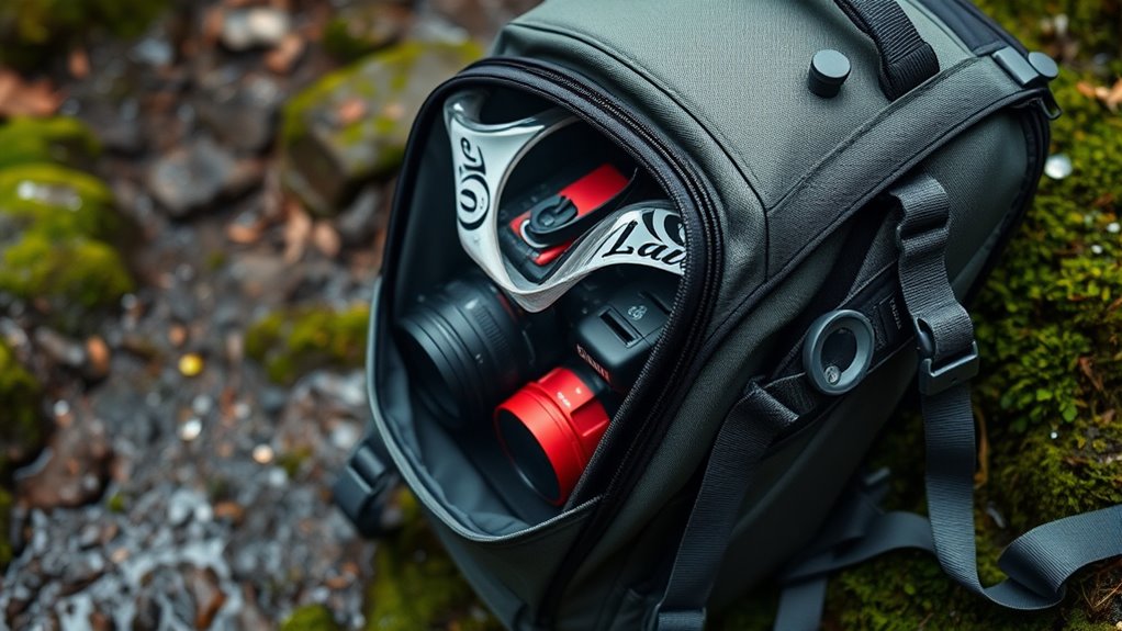 waterproof durable organized compartments