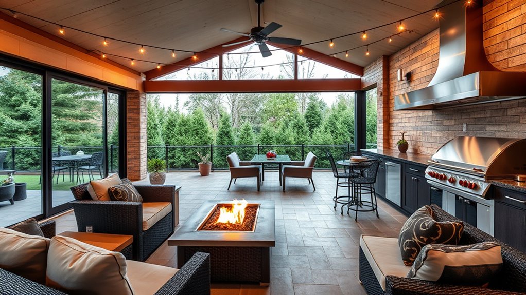 year round outdoor entertaining