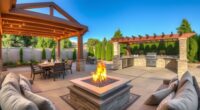 year round outdoor entertainment spaces