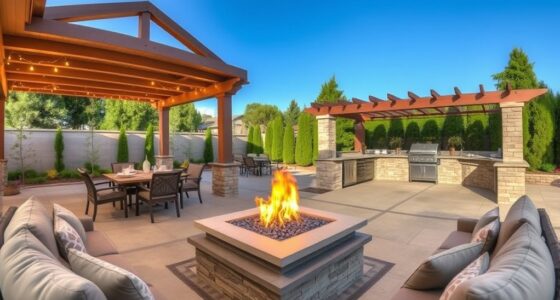 year round outdoor entertainment spaces