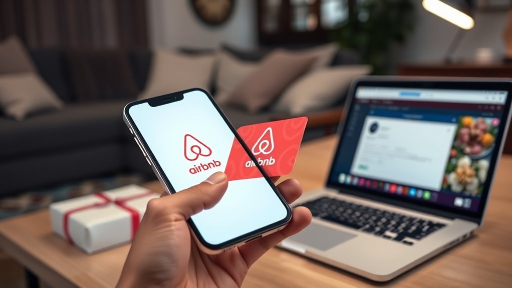 airbnb gift card options
