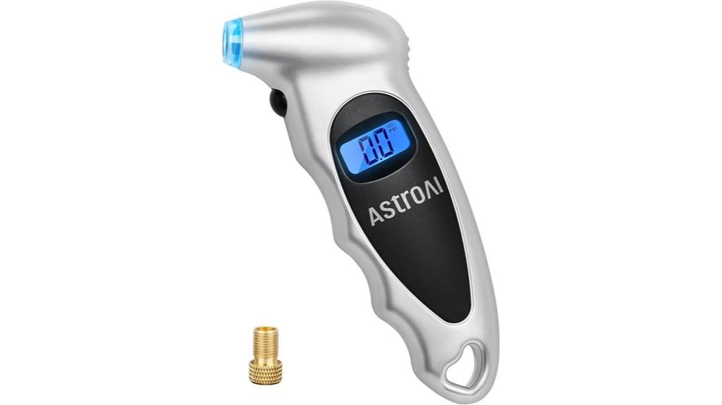 backlit lcd tire gauge