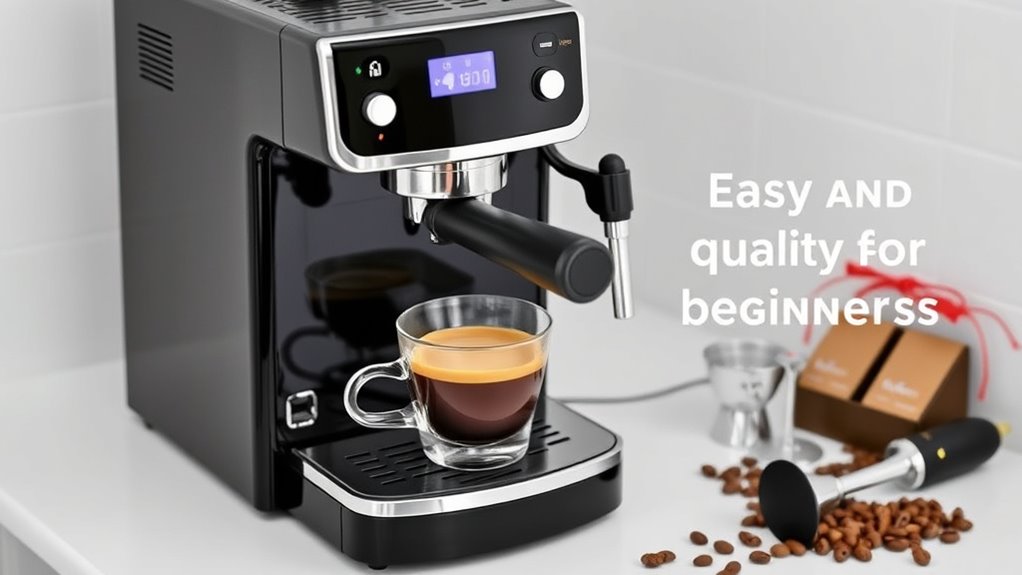 beginner friendly espresso machine considerations