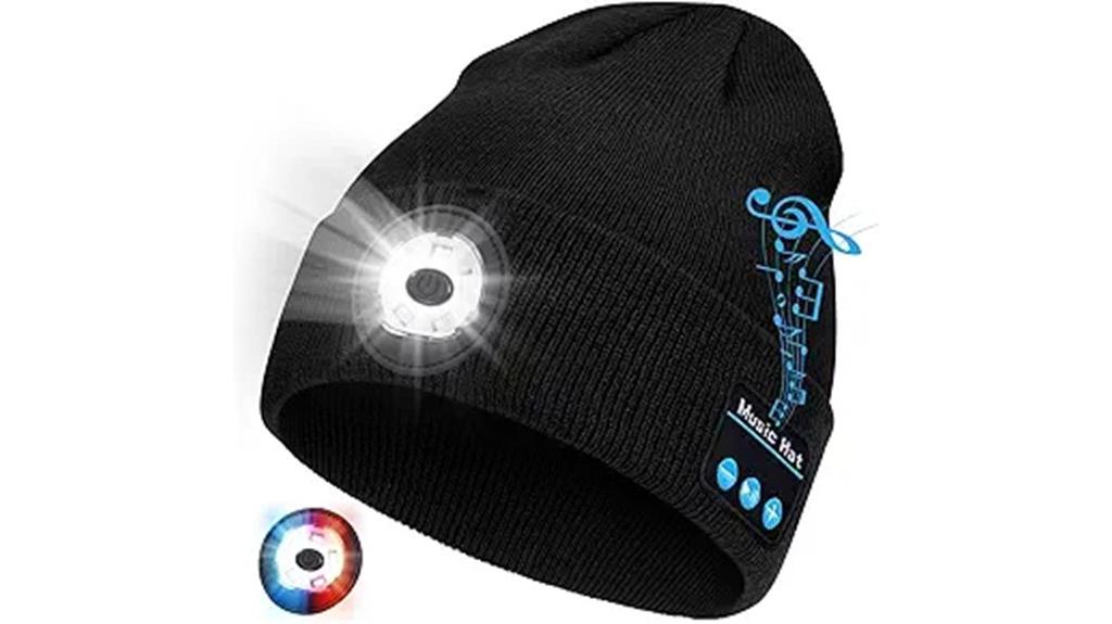 bluetooth beanie with speakers