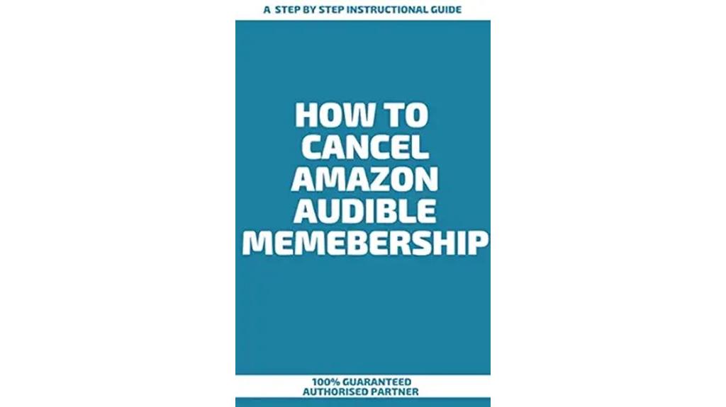 cancel audible membership process